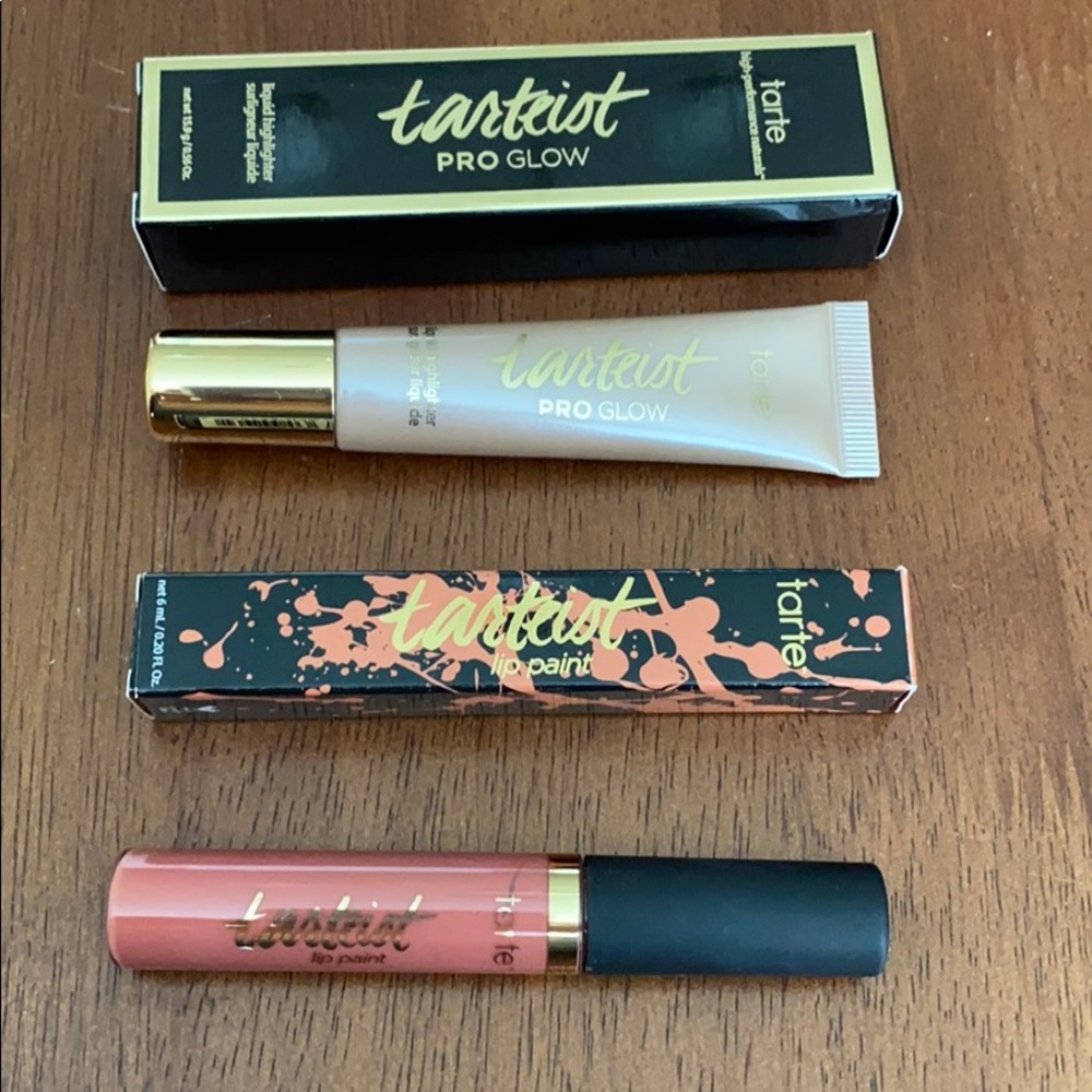 Tarte Liquid Highlight + Lip Paint